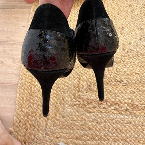 Anthropologie  Brand New Sexy High Heel platform Peep Toe Flower Pumps 🌈 - Picture 9 of 10